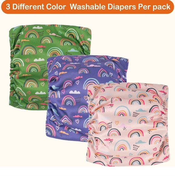 NWT 3pk Dog Washable Diapers - Picture 3 of 8